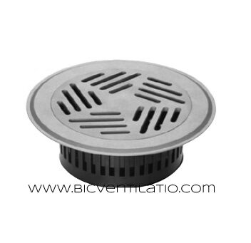 Aluminium floor diffusers